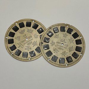 2 Vintage Sawyer's View-Master Reels | UGLY DUCKLING & JACK & THE BEANSTALK